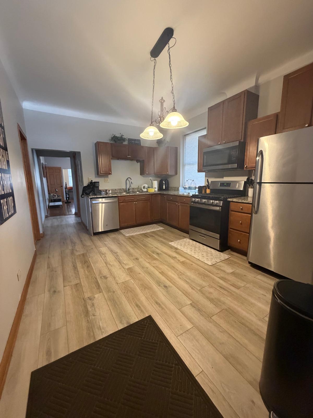Spotless kitchen floors